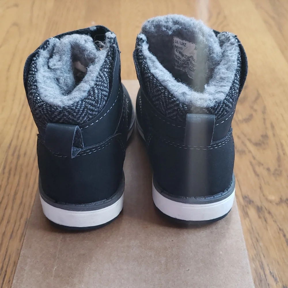 NIB Kids Lil Luke Boot Black Max + Jake Toddler Size 5
